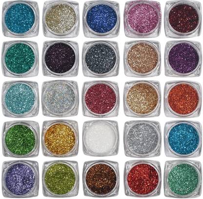BIOONE 25 Color Eyeshadow Glitter Powder 37 g
