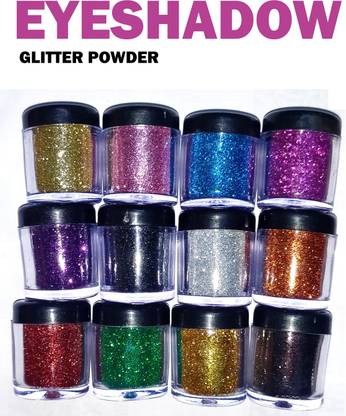 BIOONE 12 Color Shining Eyeshadow Glitter Powder 24 g