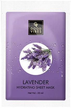 GOOD VIBES Hydrating Sheet Mask - Lavender