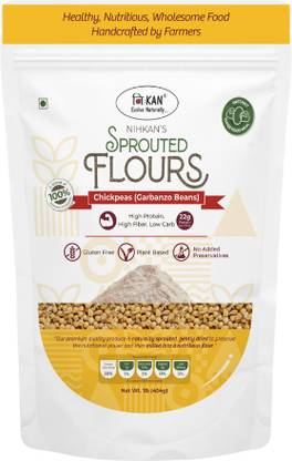 NIHKAN Sprouted Chickpea Flour -High Protein-454 g