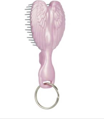 Tangle Angel Keyring Detangling Brush TARA PINK/GREY