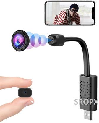 SROPX P2P CCTV Flexible Bracket Real-Time Surveillance IP Hidden WIFI USB Mini Camera Spy Camera