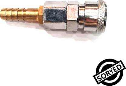 SORTED Quick Release Coupler Connector Air/Gas Line Hose Fitting with Brass Hose Hose Connector