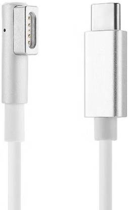 microware USB Type-C to MagSafe 1 (L-Tip) Charging Cable for MacBook Air / Pro 100 W Adapter
