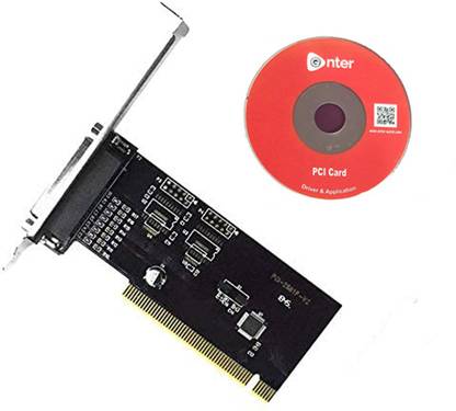 Enter PCI to Parallel Printer Port Network Interface Card