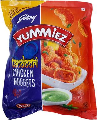 Godrej Yummiez Tandoori chicken nuggets 400 g