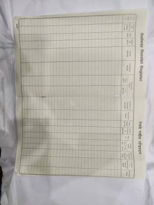 R K SALES Railway receipt register R K Railway Receipt Register 50 Pages, Pack of 1 2-Part Record Keeping Books