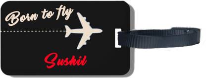 Midas Craft Sushil Born to Fly Tavel Tag 01 Luggage Tag