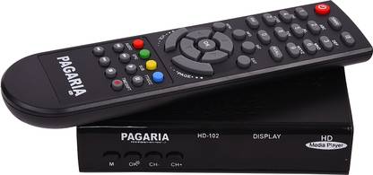 PAGARIA Full HD Portable Media Player with 2 USB Ports Media Streaming Device