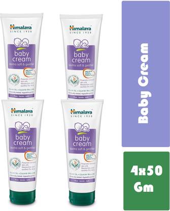 HIMALAYA Baby Cream Extra Soft And Gentle, 50ml [Pack of 4]