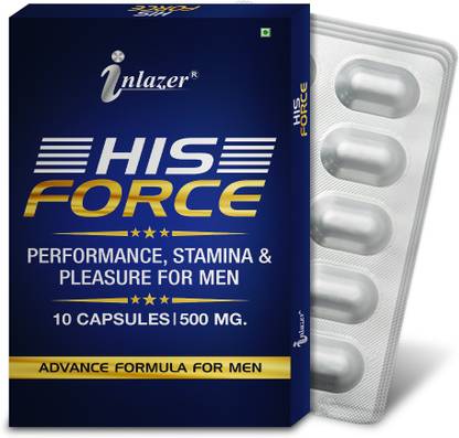 inlazer His Force Organic Pill Combats Male Se-xual Problems Improves Time