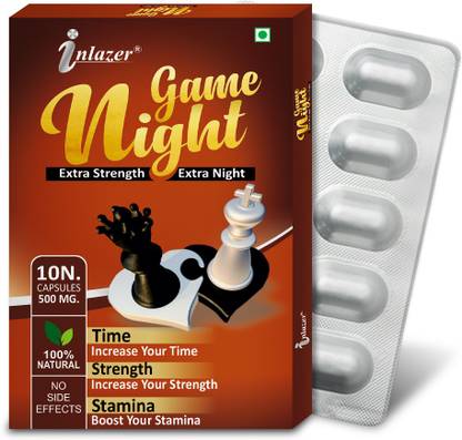 Riffway Game Night Ayurvedic Formulation | Increases Testorane Level Duration & Stamina