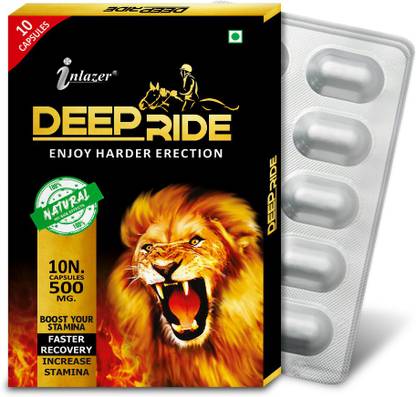inlazer Deep Ride S-E-X Tablet | Increases Testorane Level Duration Strength