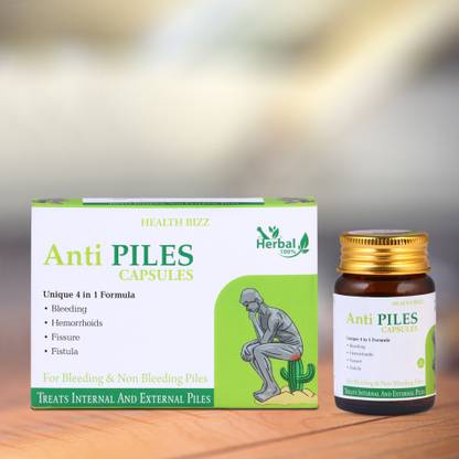 HEALTHBIZZ Anti Piles Care-Ayurvedic Pills | Improve Digestion and Relief