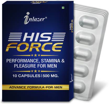 inlazer His Force Natural Solution | Combats Male Se-xual Problems & Satisfaction