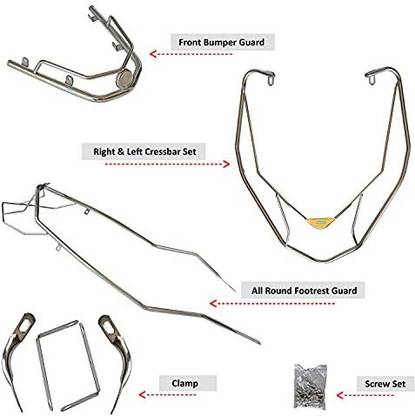 nikavi ARCH05 Bumper Crash Guard Compatible for Dio BS6