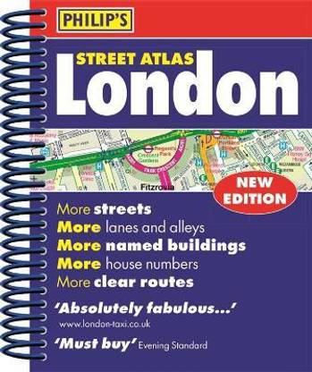 Philip's Street Atlas London - new spiral-bound edition
