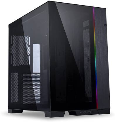 Lian Li 011Dynamic EVO black Mid Tower Cabinet with USB 2.0 and USB 3.0 Ports Compatible with Computer