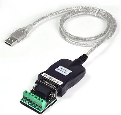 TECHGEAR Power Sharing Cable 1.2 m USB to RS485 Converter Cable Compatible with RS232 RS485 RS422 Standards