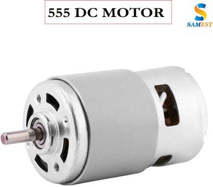 samest 12 Volt AR5 DC RS-555 Motor Multipurpose Brushed Motor for DIY Electronic Components Electronic Hobby Kit