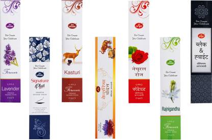 SHRI UTSAV MS PREMIUM FRAGRANCE MIX VERITY AGARBATI 12 BOX (56 STICKS) MIX