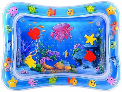 AEXONIZ TOYS Infant Play Water Mat, Summer Inflatable Water Mat For Baby Inflatable Swimming Mats