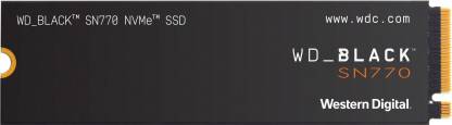 WESTERN DIGITAL WD Black SN770 2 TB Desktop, Laptop Internal Solid State Drive (SSD) (WDS200T3X0E)