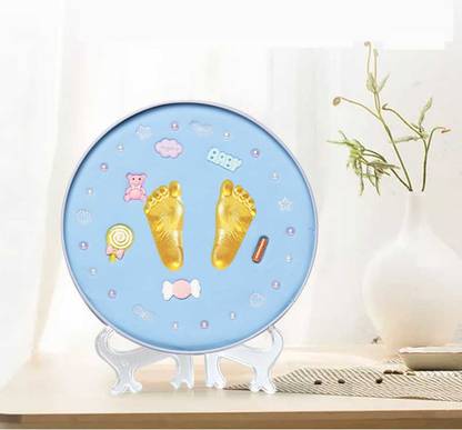 COSKIRA Baby Handprint Footprint Keepsake Ornament Kit,Newborn Hand&Foot Print Clay Keepsake