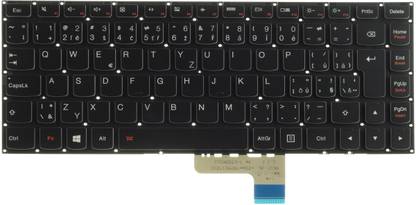 TECHCLONE Laptop Keyboard Replacement YOGA 2 PRO 13, 20266 Internal Laptop-size Laptop Keyboard Compatible with Desktop, Laptop, Mac