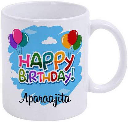 epheriwala Happy Birthday Aparaajita Ceramic Coffee Mug