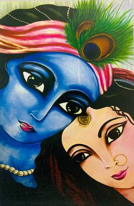 WALL PAINTING Paper Print