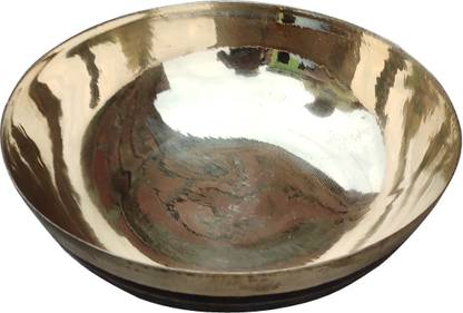 ASHIKAVIN Brass (Pital) Kadhai Kadhai 83.8 cm diameter 3 L capacity
