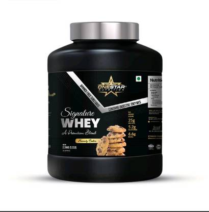 Onestar Signature Cookies with free shaker bottle Whey Protein