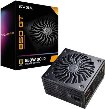 EVGA 220-GT-0850-YN SupernovaGT 850 Watts Computer PSU with 9 SATA Cables
