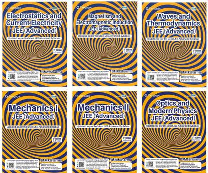 Cengage JEE ( Mains & Advanced ) Set Of 6 Books: Mechanics 1, Mechanics 2, Waves & Thermo., Optics & Modern Physics, Electrostatics & Current Elec., Magnetism & Electro. Induction New Edition 2022