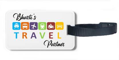 Midas Craft Bharti Travel Partner Luggage Tag 02 Luggage Tag
