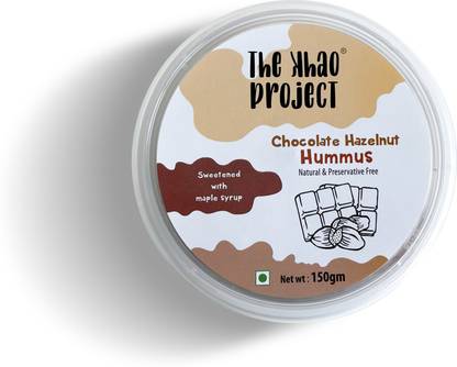 The Khao Project Chocolate Hazelnut Hummus Dip and Spread Dip