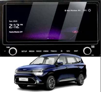 Grip Gaurd Impossible Screen Guard for Stereo & Music player of KIA CARENS, 10 inchNavigation Infotainment (1, HD Guard)