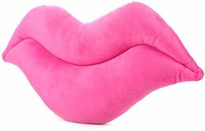 Avirons Cushion Pillow | Lip Shape Soft Cushion | Cushion for Home & Sofa Decoration  - 11 inch