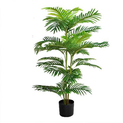 Kayra Decor Palm Tree Artificial Tree with Pot – 4 feet Artificial Plant  with Pot
