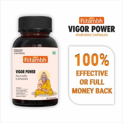 ritambh Vigor Power Capsule for increase stamina, sexual power