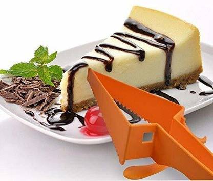 ZWINKO Triangle Shape Plastic Adjustable Cake Cutter Server Cake Sculpting Pastry Cutter