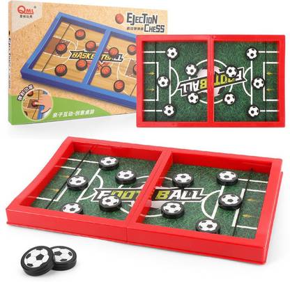 TRIFECTA Rapid Shot Plastic Sling Puck Shooting Game For Kids (Random Design) Party & Fun Board Game
