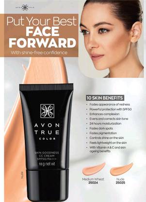 AVON True Color Skin Goodness CC cream-06 Foundation