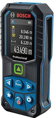 बॉश GLM 50-23 G 50M Range Laser Distance Meter with Color Backlit Display नॉन-मैगनेटिक इंजीनियर का सूक्ष्मता स्तर