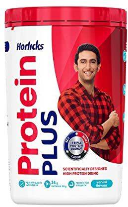HORLICKS Protein Plus vanilla 400g Jar
