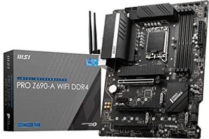 MSI PRO Z690-A WIFI DDR4 LGA 1700Socket ATX Intel Z690 Chipset DDR4 Motherboard for Desktop