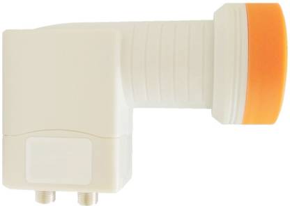 GoodsBazaar Twin LNB LNBF Universal LNB HD Digital Satellite Universal KU Band Dish Receiver Digital Voltage Tester