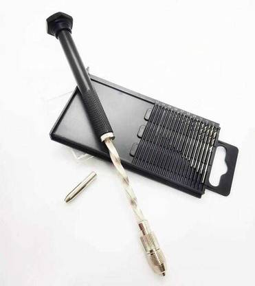 CIKONZA High Quality PCb Manually Drilling machine With 0.3 mm to 1.6 mm Drill set Magnetic Drill