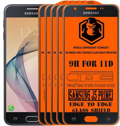 TWIGLO Edge To Edge Tempered Glass for Samsung Galaxy J5 Prime